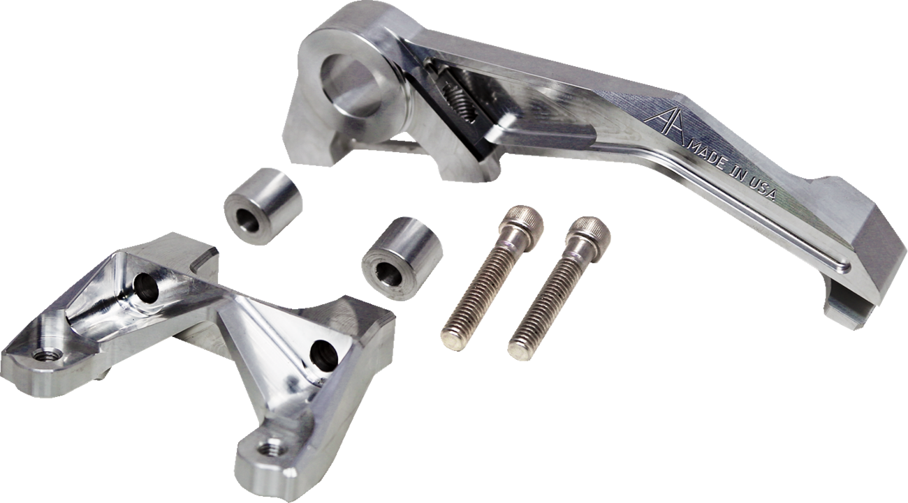ALLOY ART Multi Brake Caliper Mount - 84mm Bolt Center / Raw / Super Sport 1701-0804