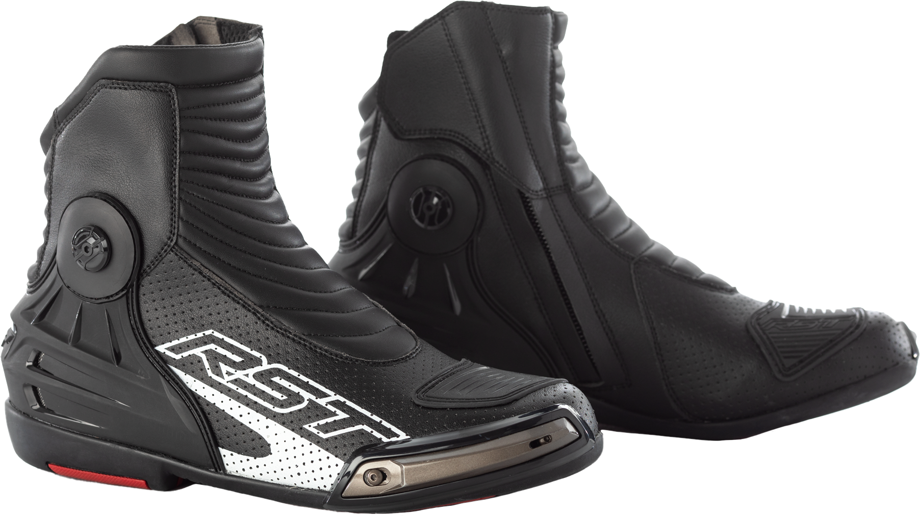 RST Tractech EVO III Short CE Boot - Black / Black - View 1