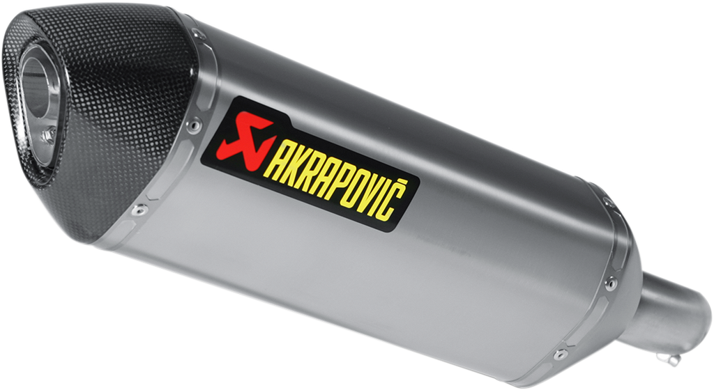 AKRAPOVIC Muffler - Black - Titanium - Z900 RS/Cafe S-K9SO5-HBAVTBL - Kawasaki Z900RS 2018-2026