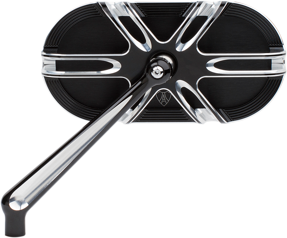 ARLEN NESS Mirror - Side View / Caged Series/Deep Cut / Black / Left 0640-1205