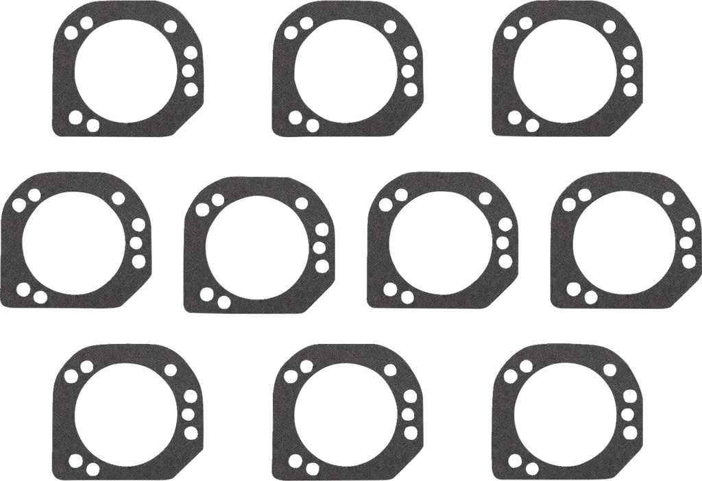 JAMES GASKET Replacement Back Plate Gasket - Back Plate Gasket / Twin Cam / Paper / 10 Pack 0934-1617