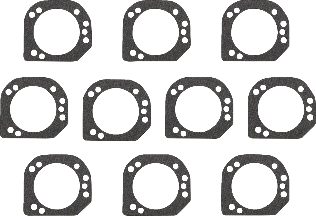JAMES GASKET Replacement Back Plate Gasket - Back Plate Gasket / Twin Cam / Paper / 10 Pack 0934-1617