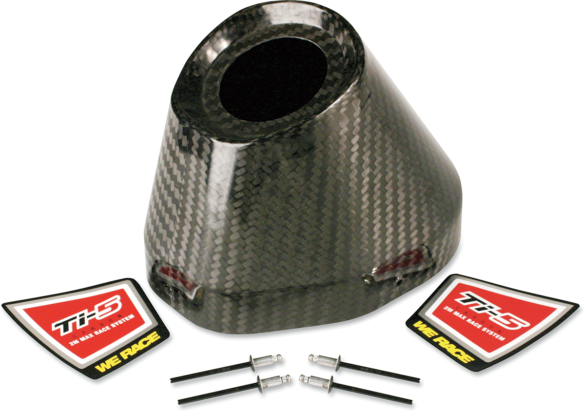 PRO CIRCUIT Replacement End Cap — Replacement, Ti-6/Ti-5 - Replacement End Cap / Carbon Fiber / Ti-5/Ti-6 1860-0811