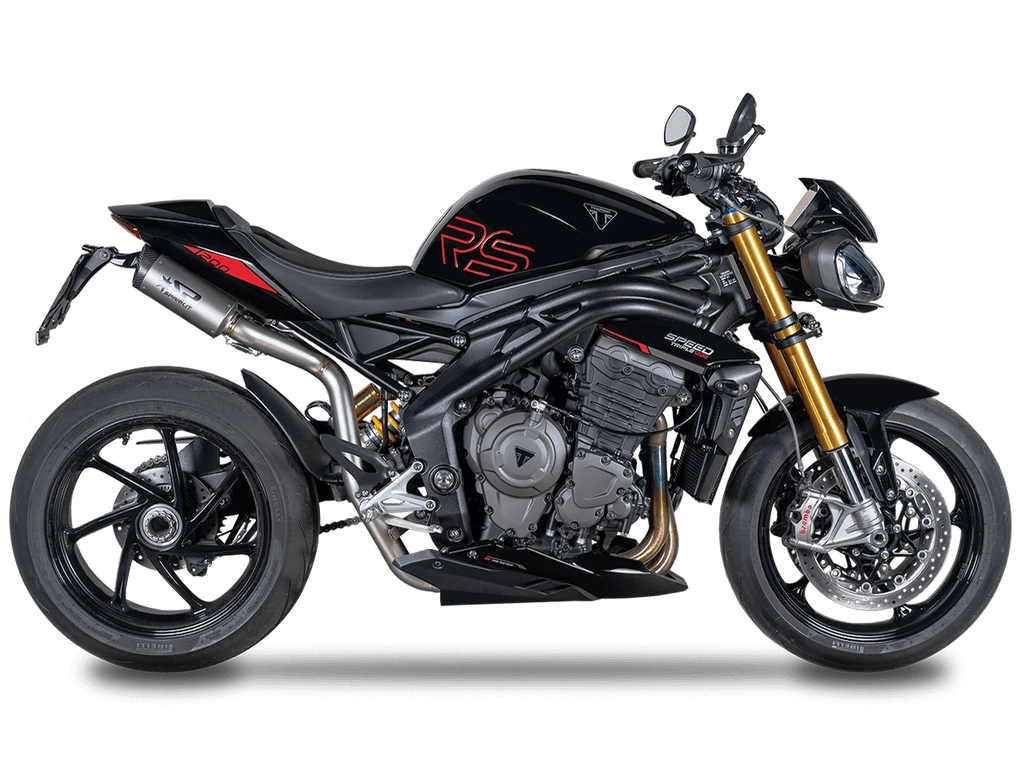 Spark Triumph Speed Triple 1200 "Double Dyno" High Mount Exhaust (Carbon) (2026-2026)