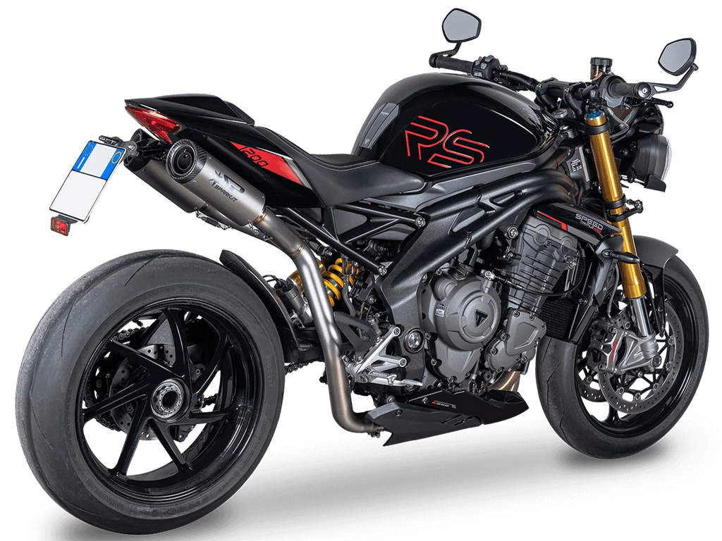 Spark Triumph Speed Triple 1200 "Double Dyno" High Mount Exhaust (Carbon) (2026-2026)