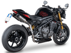 Spark Triumph Speed Triple 1200 "Double Dyno" High Mount Exhaust (Carbon) (2026-2026)