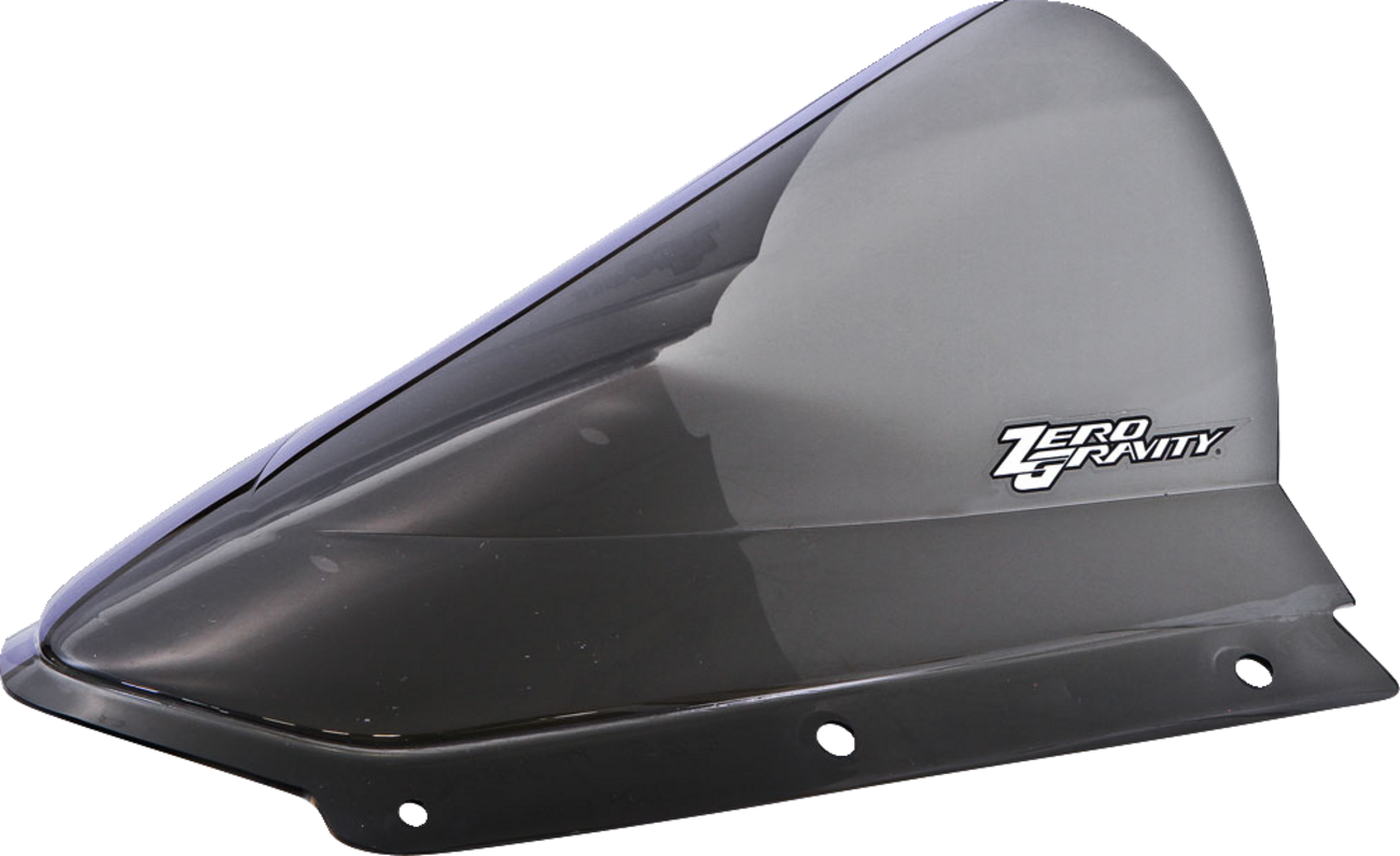 ZERO GRAVITY Double Bubble Windscreen - Light Smoke