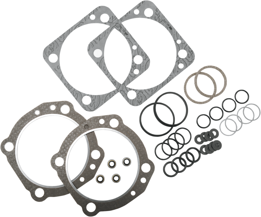 S&S CYCLE Gasket Kit - Top End Gasket Kit / 4" Super Stock / EVO Big Twin 90-9503