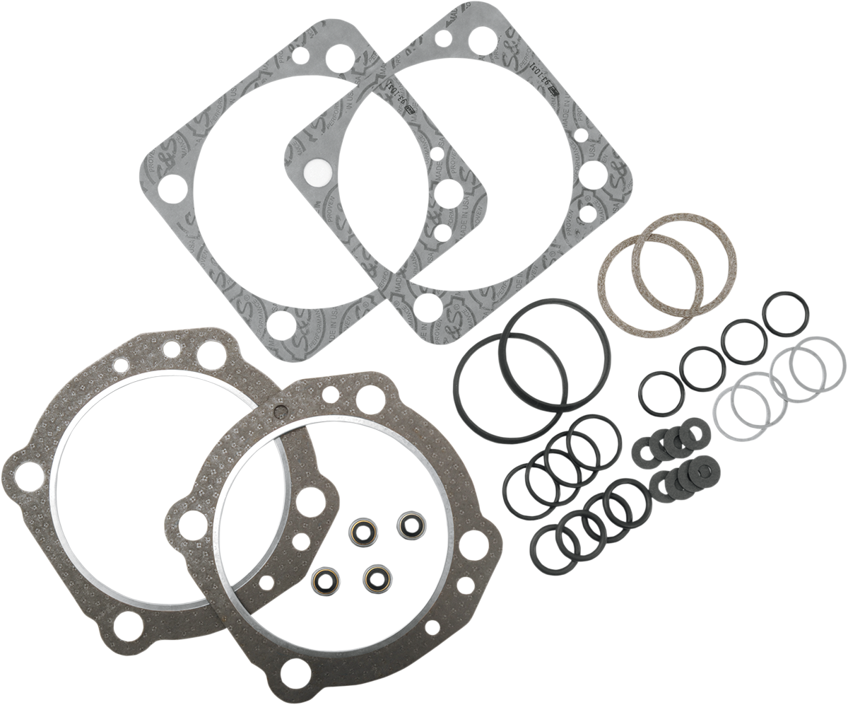 S&S CYCLE Gasket Kit - Top End Gasket Kit / 4" Super Stock / EVO Big Twin 90-9503