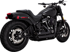 Vance & Hines HD 18-22 Fatboy/Blackout Shortshots Staggered PCX Full System Exhaust