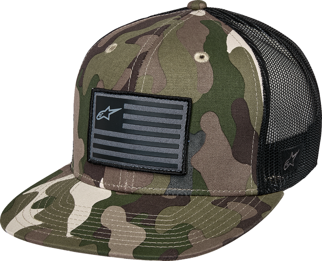 ALPINESTARS Flag Flat Trucker Hat