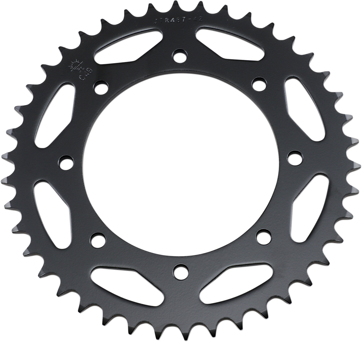 JT SPROCKETS Steel Rear Sprocket - Sprocket / Rear / Kawasaki / 42-Tooth JTR487-42