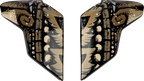 ICON Airflite™ Helmet Side Plates — Daytripper - Airflite™ Side Plates / Daytripper / Gold 0133-1380