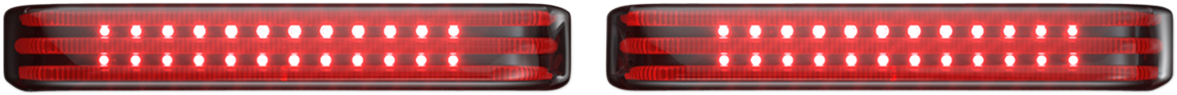 CUSTOM DYNAMICS Saddlebag LED Lights - Sequential / Black/Smoke 2040-2572