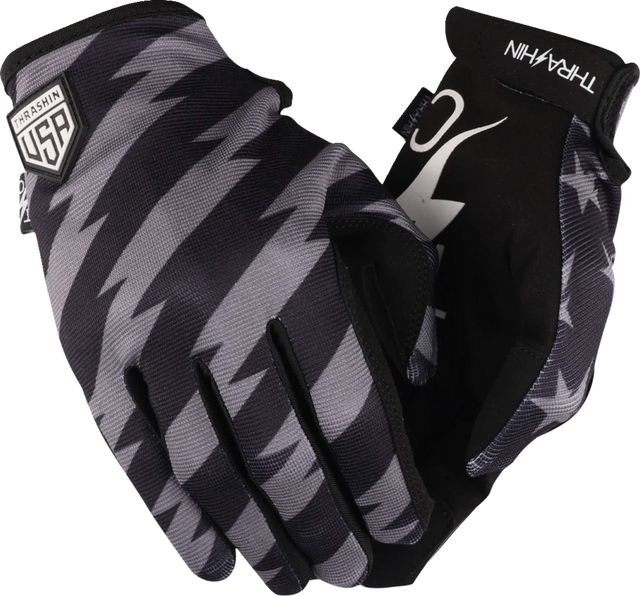 THRASHIN SUPPLY CO. Stars & Bolts Stealth Gloves