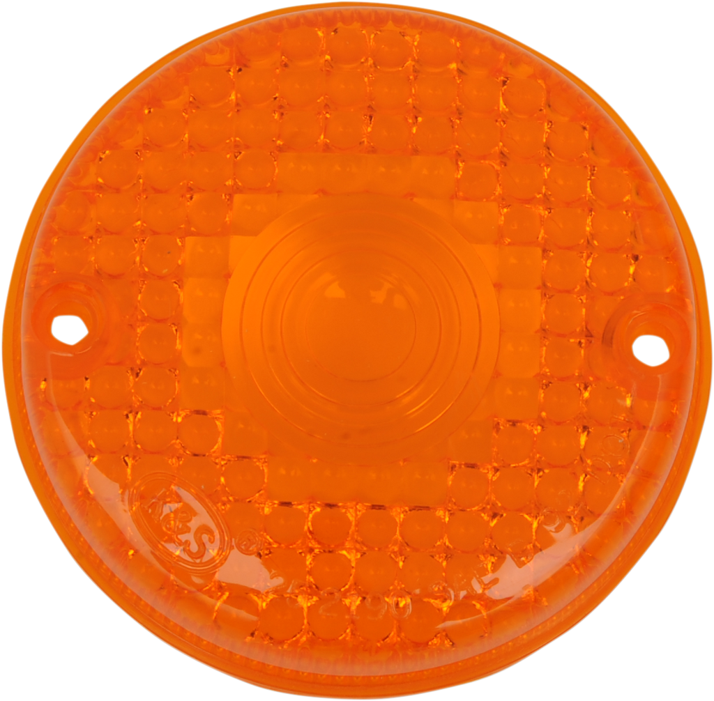 K&S TECHNOLOGIES Replacement Turn Signal Lenses - Replacement Turn Signal Lens / Amber 25-2190