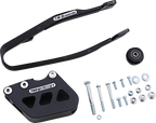 T.M. DESIGNWORKS Chain Guide and Slider Kit - Chain Guide/Slider / Yamaha / Black 1231-1375