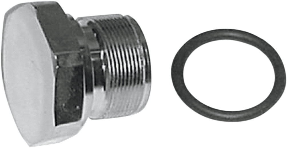 COLONY Fork Tube Cap - Upper / Chrome / Flat Top Design / '71-'72 FX | '52-'72 XL 2401-0637