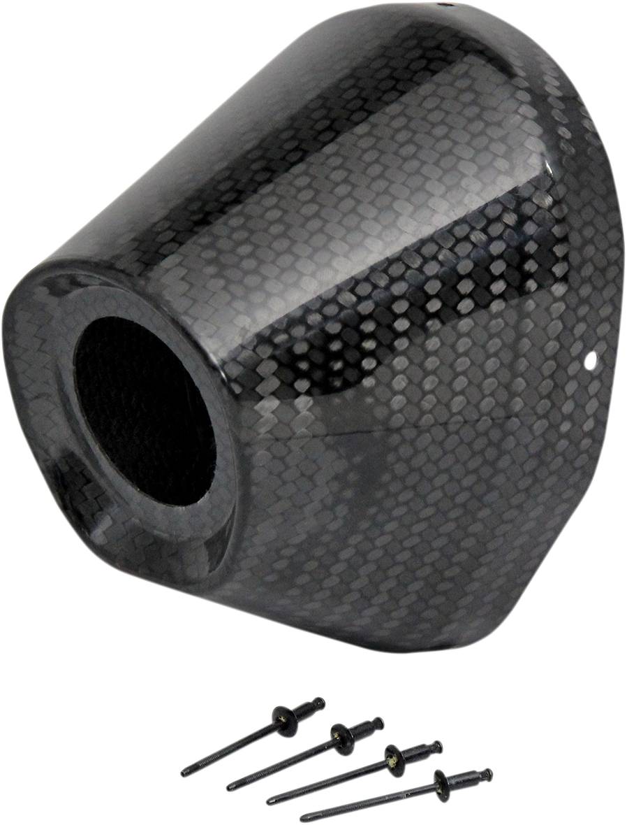 PRO CIRCUIT Replacement End Cap — Replacement, Ti-6/Ti-5 - Replacement End Cap / Carbon Fiber / Ti-5/Ti-6 1860-0811