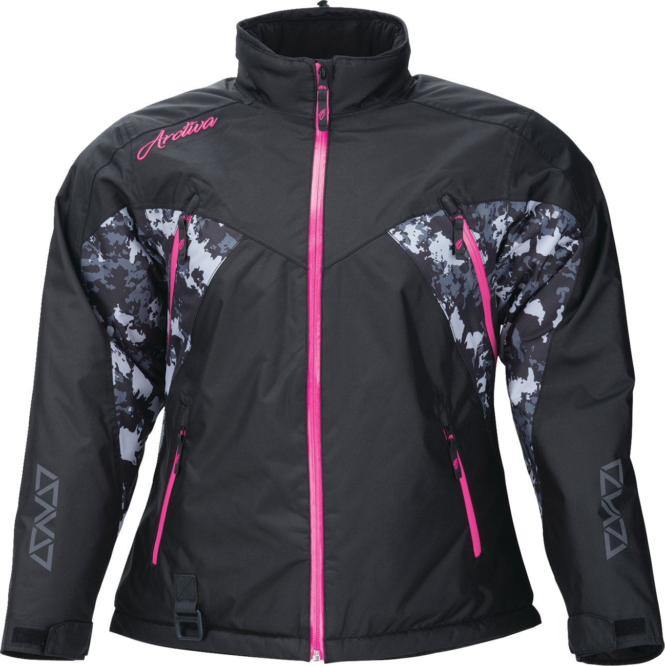 ARCTIVA Women's Pivot 7 Insulated Jacket - Black/Camo Gray/Pink / XS 3121-0845