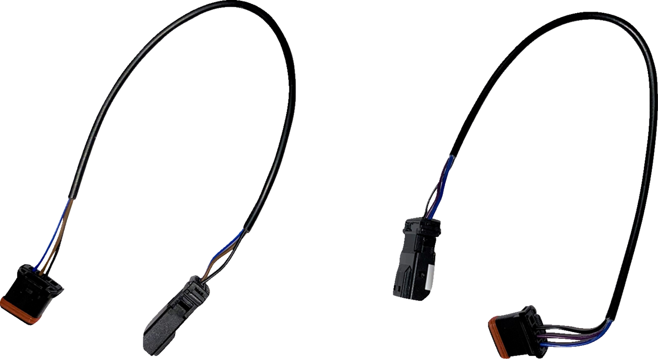 CUSTOM DYNAMICS Extension Harness - Front Turn Signal / 8" 2120-1225