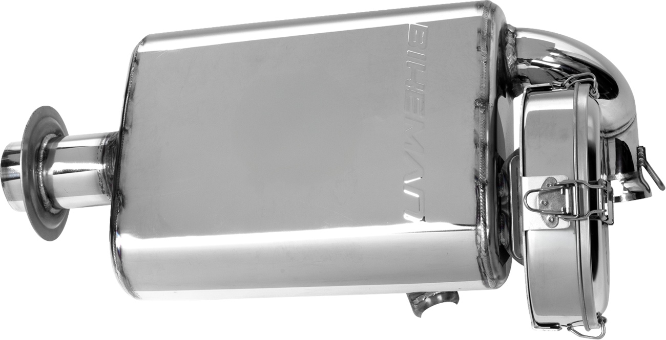 BIKEMAN PERFORMANCE Full Velocity Slip-On Muffler - Stainless Steel 1841-0293