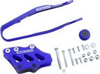 T.M. DESIGNWORKS Chain Guide and Slider Kit - Chain Guide/Slider / Blue / Yamaha 1231-1391