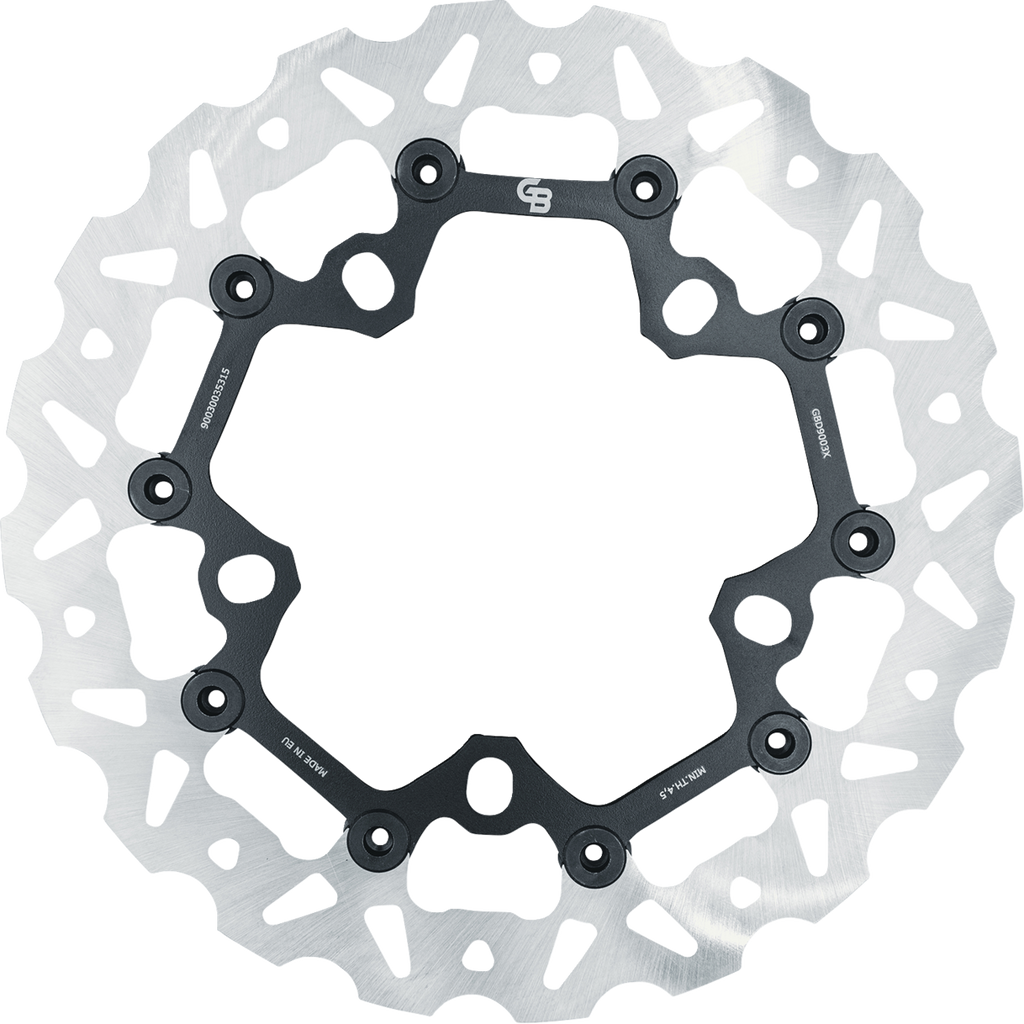 GBRAKES Oversize Wave® Brake Rotor - Wave® Brake Rotor / Front / 12-1/2" 1710-4979