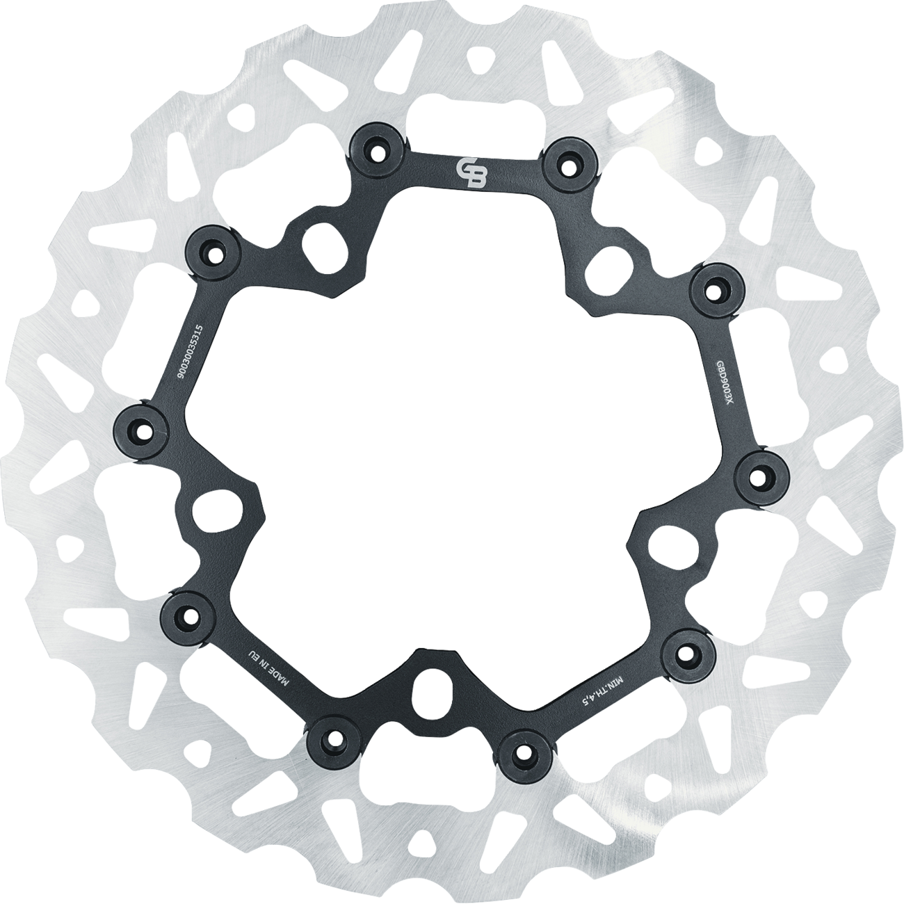 GBRAKES Oversize Wave® Brake Rotor - Wave® Brake Rotor / Front / 12-1/2" 1710-4979