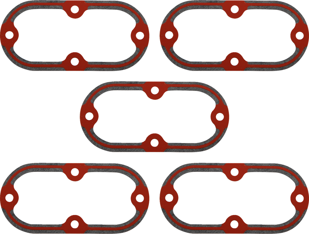 JAMES GASKET Derby/Inspection Cover Gasket Kit - Inspection Cover Gasket with Silicone / 0.062" / 4 Speed DS-174305
