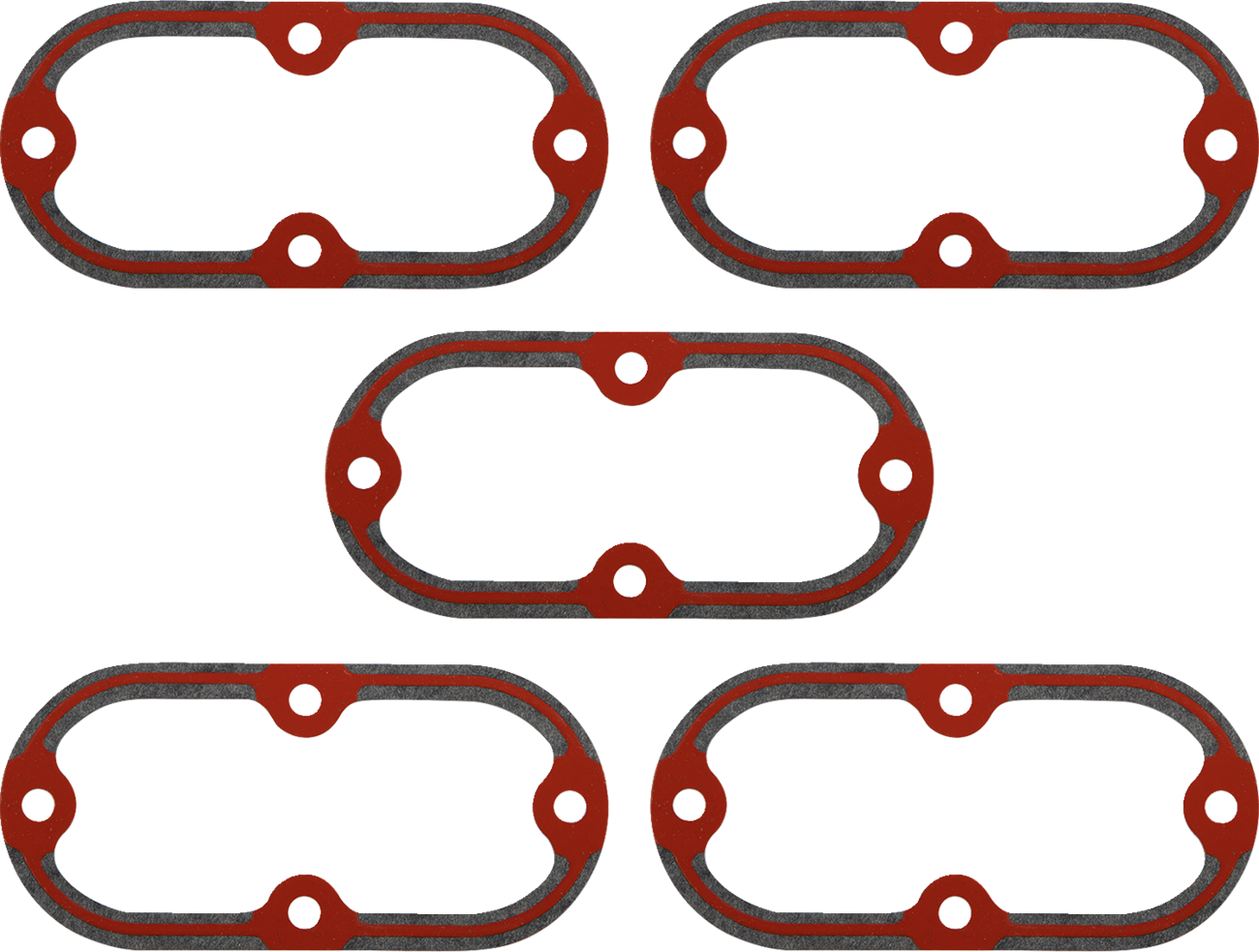 JAMES GASKET Derby/Inspection Cover Gasket Kit - Inspection Cover Gasket with Silicone / 0.062" / 4 Speed DS-174305