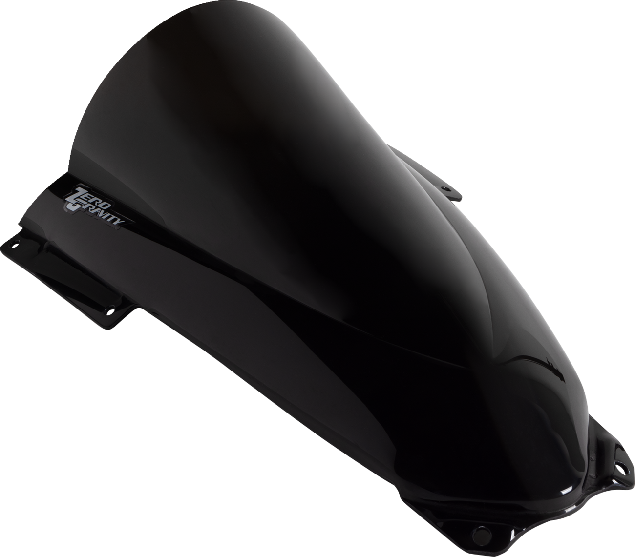 ZERO GRAVITY Double Bubble Windscreen - Dark Smoke