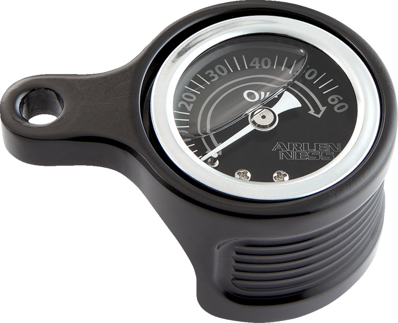 ARLEN NESS Oil Pressure Gauge Kit - Method® / Black Anodized 2212-0871