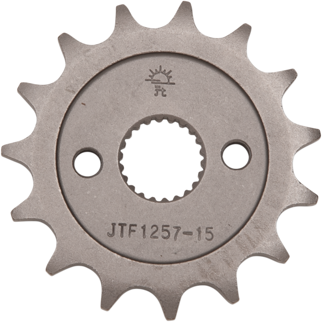 JT SPROCKETS Front Sprocket - Countershaft Sprocket / 15 Tooth JTF1257-15
