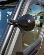 KLOCK WERKS UTV Extended Mirror Kit for Drivers Side - Mirror / Side View / Round / Black / Right / Kit 0640-1493