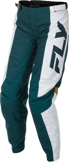 FLY Racing Women's F-16 Pants (2026) - Teal / White / Gold - View 20
