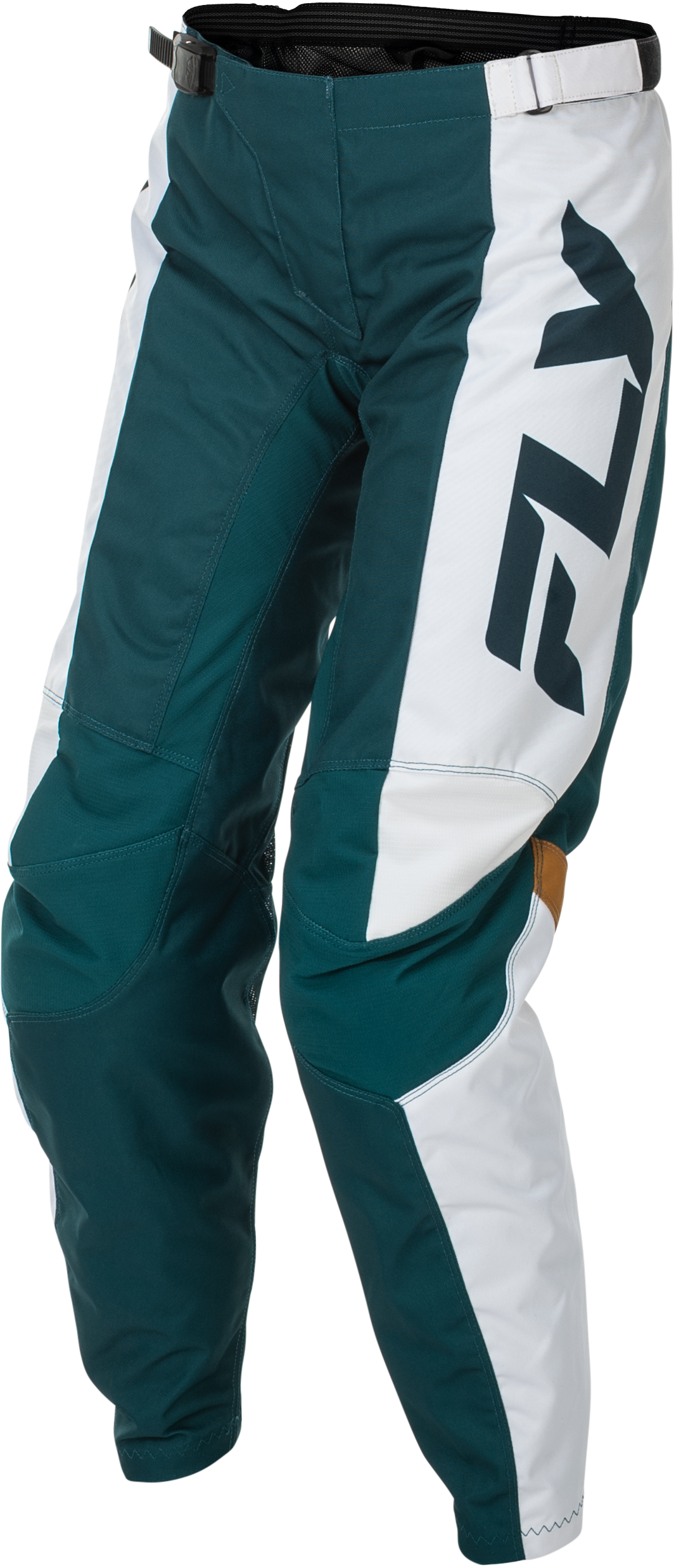 FLY Racing Women's F-16 Pants (2026) - Teal / White / Gold - View 20