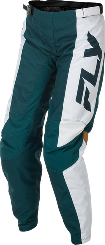 FLY Racing Women's F-16 Pants (2026) - Teal / White / Gold - View 24