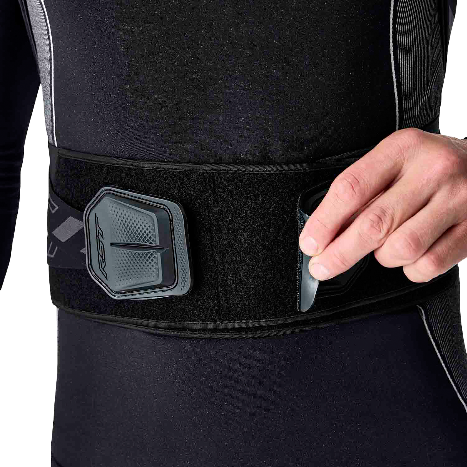 RST Race Dept D3O Back Protector Harness - Orange - View 4