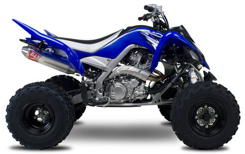 Yoshimura Raptor 700/R/SE 06-26 RS-2 Stainless Slip-On Exhaust, w/ Aluminum Muffler