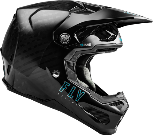 FLY Racing Formula S Carbon Helmet - Black - View 8