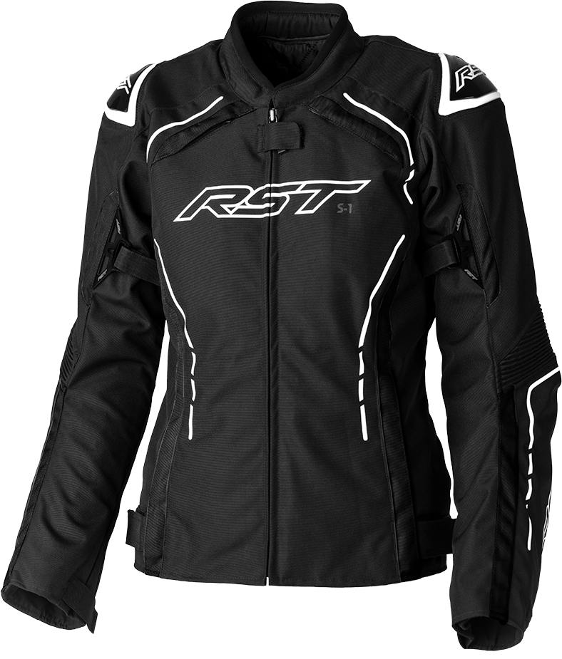 RST Women's S1 CE Jacket - Black / White - View 1