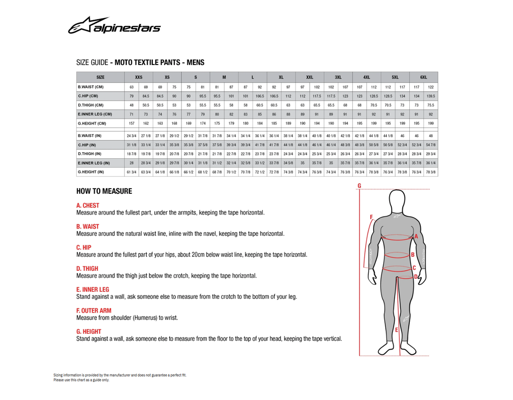 ALPINESTARS Pants Alden