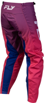 FLY Racing Women's F-16 Lift Pants (2027) - Pink / Purple / White - View 27