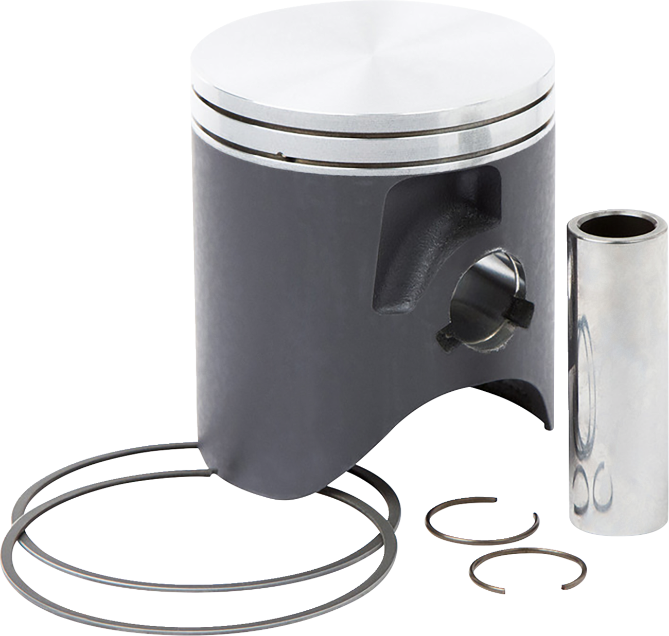 VERTEX Piston Kit Cast Replica for 2 Stroke - Piston Kit / 66.35 mm / Honda CR250R 0910-1034