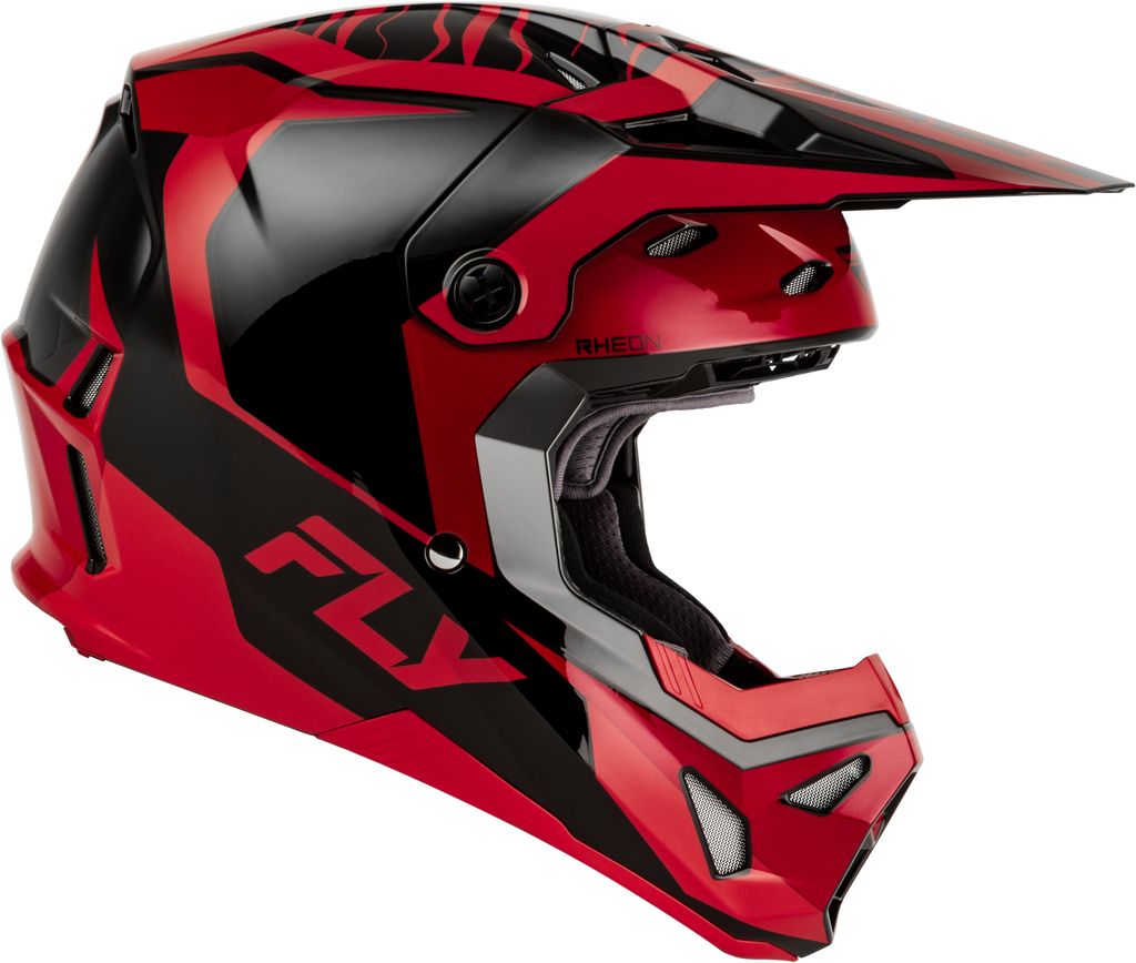 FLY Racing Formula CP Charge Helmet (2027) - Black / Red - View 15