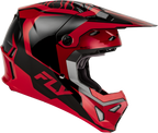 FLY Racing Formula CP Charge Helmet (2027) - Black / Red - View 15