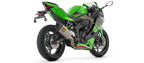 71234PTZ Arrow Competition Full Titanium Exhaust System w/ Pista silencer ZX-4RR 2024 -2025