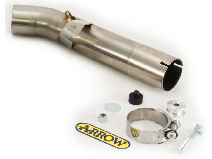 71372mi Arrow Arrow Racing Suzuki Bandit 650 07-13 Suzuki GSX 650 F 07-15 Suzuki Bandit 1250 07-16 Suzuki GSX 1250 FA 10-16 Mid-Pipe For Original And Arrow Collectors Gsf 650/1250 Bandit / Bandit S Gsx 1250 Fa / Gsx 650 Fa 71372mi