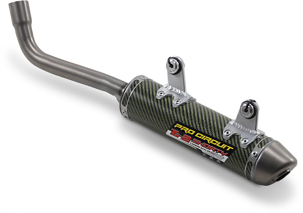 Pro Circuit Ti-2 Shorty Slip-On Silencer - CR250R